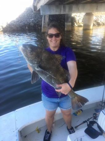 April Brag BoardKatie Mulligan The Indian river is still carrying monsters. 38!inches monster