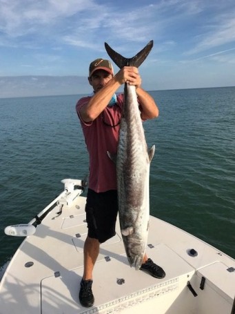 Wabasso King caught in 10 foot of water