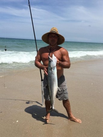 King fish on Melbourne Beach