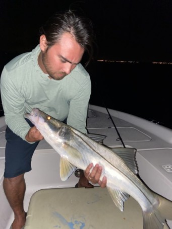 Trolling for snook