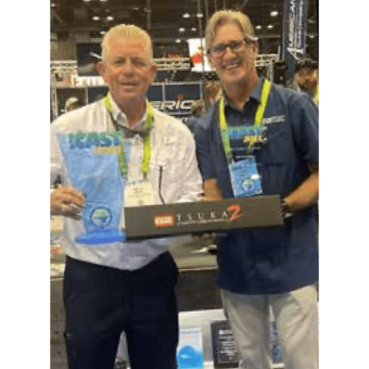 Huge congrats to Oviedo based American Tackle Co. winning "Best of Category" and "Best of Show" with their new one piece blown carbon fishing rod handles.