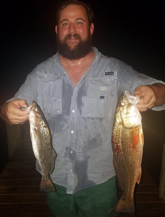 Night Fishing Report: Dock Light Blues - Coastal Angler & The Angler  Magazine