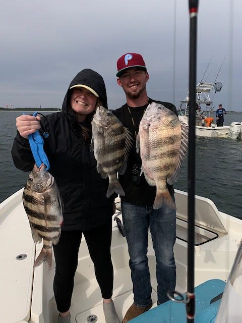 Florida Sheepshead Fishing in Febuary