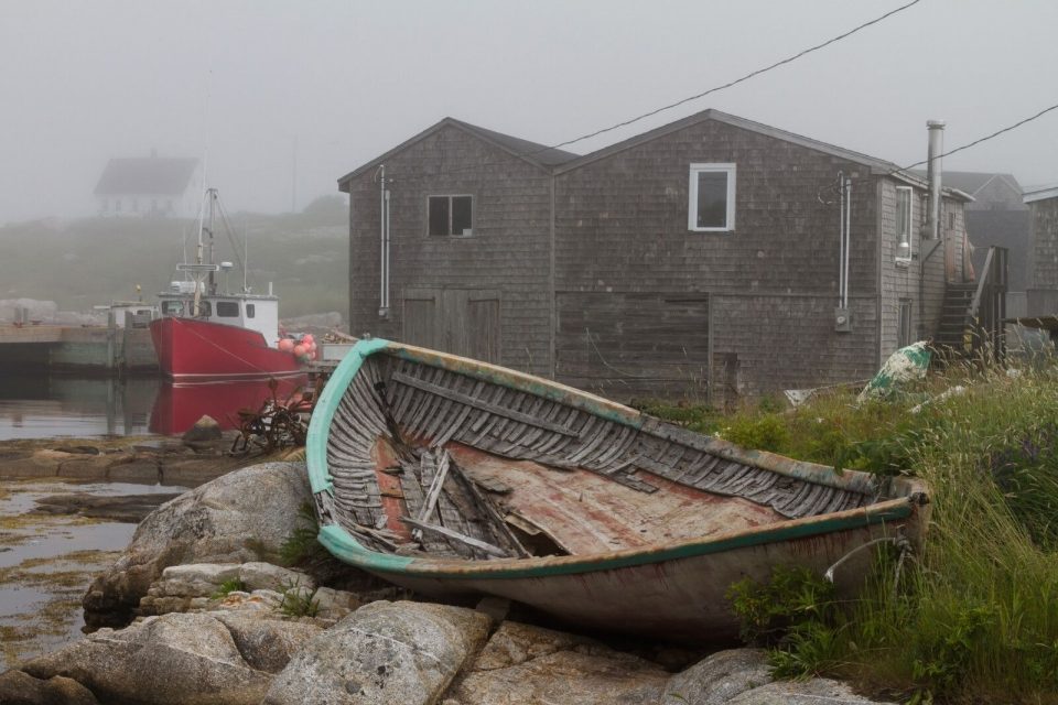 Old Fishing Boats Nova Scotia