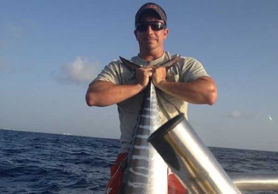 52-pound wahoo caught on a Yo-Zuri Sashimi Bonita