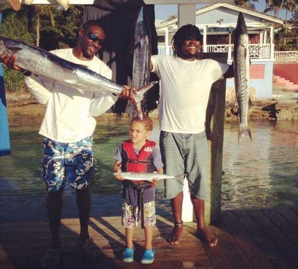 Preston goes catchin' (not just fishin')