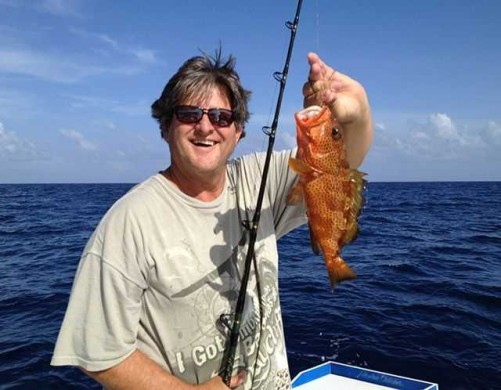 Brag Board: An Abaco hind fish