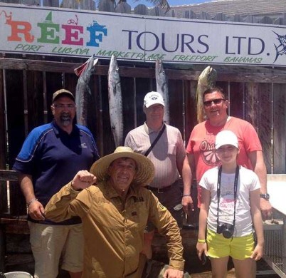 Reef Tours' Fish Board