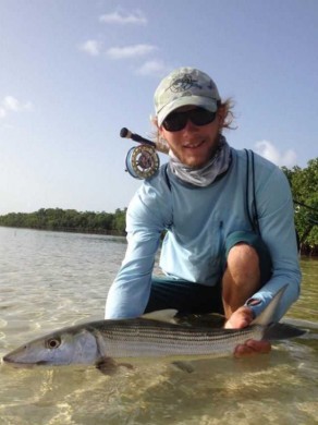 Bonefish on the flats of Grand Bahama