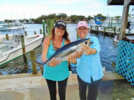 Blackfin tuna for the ladies