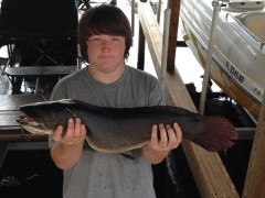 Kyle Edwards 9.5-lb Bowfin, Lake Hatchineha