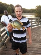 Mat Braum, Redear Sunfish 1.31 lbs, Boat Lake