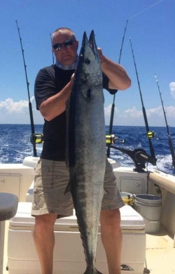 Steve's first wahoo