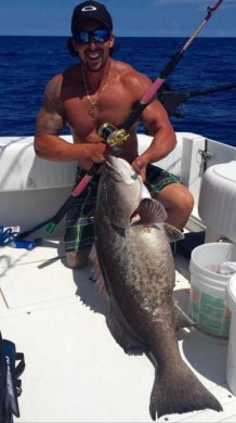 49.8 pound Sebastian, Florida gag grouper