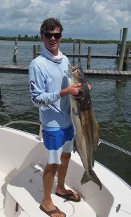 Fort Pierce inlet cobia.