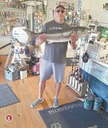 Tom Maffuid with his 17lb 14oz bluefish he weighed in at Jack’s Shoreline Bait & Tackle on September 6th!