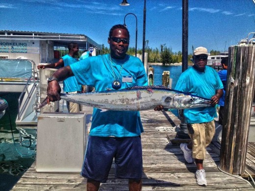 Grand Bahama early wahoo