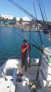 Old Bahama Bay 40-pound wahoo