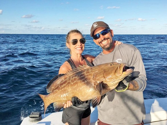 Nice black grouper