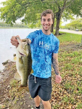 Josh Patrick found this toad while canal hopping out west