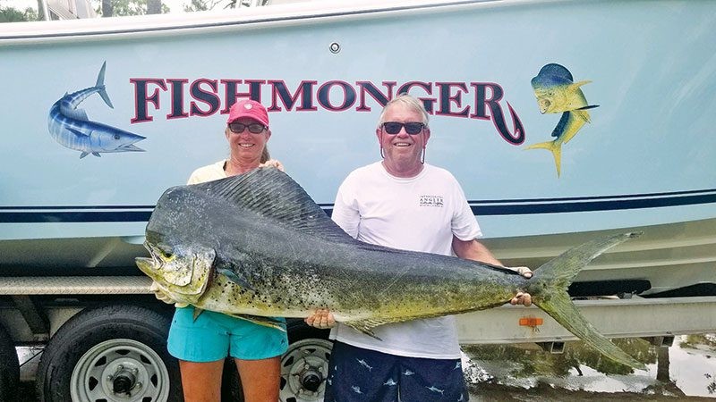 Truly a team effort — and the catch of a lifetime!