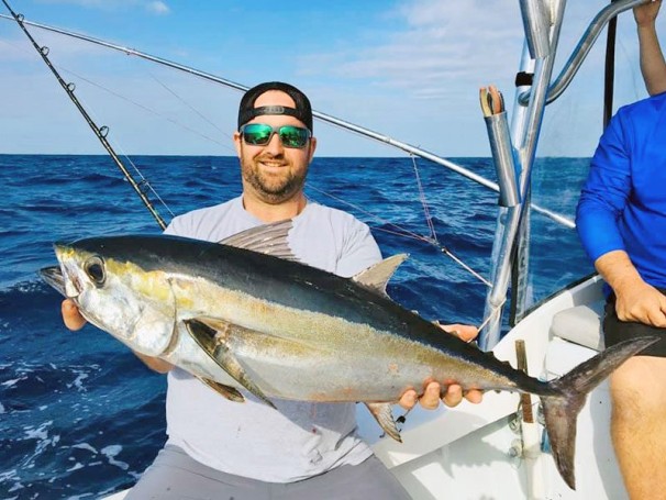 Capt. Joe @ Fired Up Fishing Charters gave Jeremy and family a birthday to remember!
