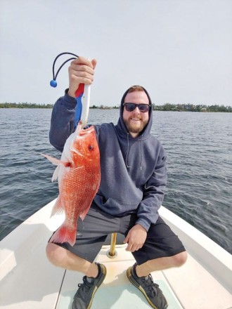 Bay snapper aboard the C-note boat