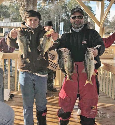 Dylan's first ever bass tournament!