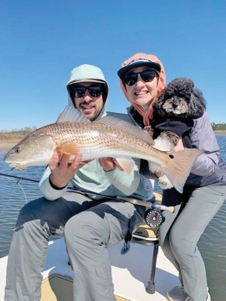 Capt Steve Bachman can get his clients fish on the fly in even the toughest of conditions...Experience matters!