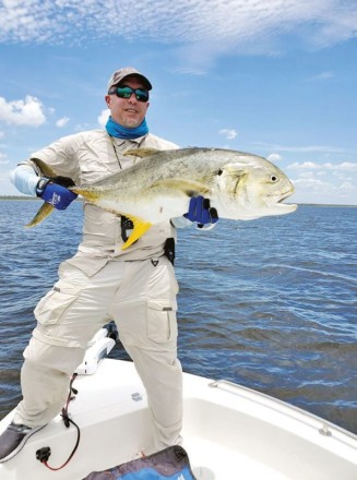 David Mills battled this Panama City jack on light tackle and won...