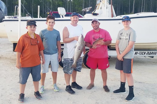 Fishing out of Mexico Beach with Capt. Tew