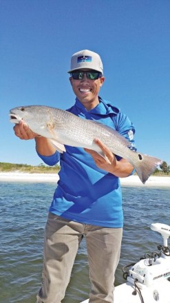 Johnny with a nice slot red