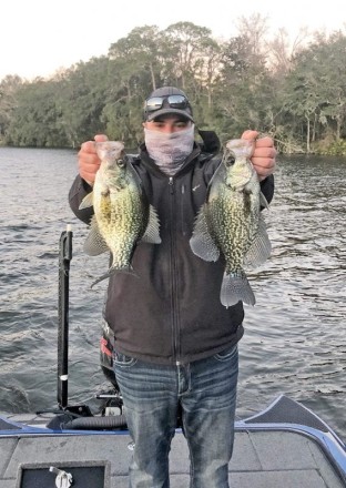 Kyle Pridgen with Some Slab Crappie