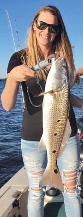 Devyn Jackson of Panama City with another good fish.  Nice job Devo!