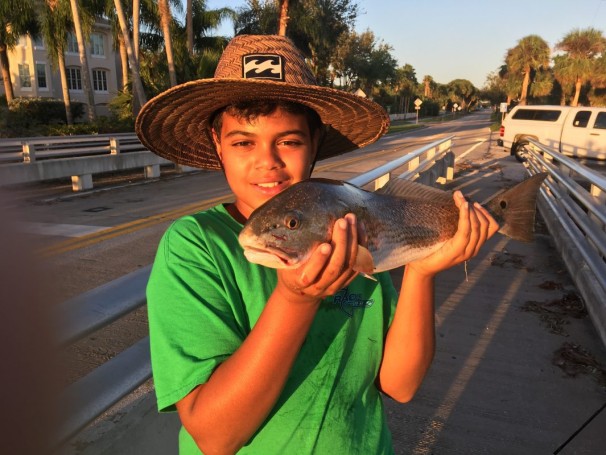 Alex Morin This one is a big red I caught fishing Mather's Bridge