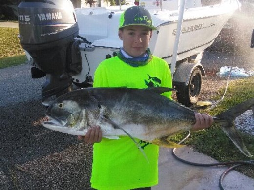 Big jack crevalle for Kelly