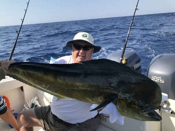 Bill with his Mahi out 250' of Cape Canaveral