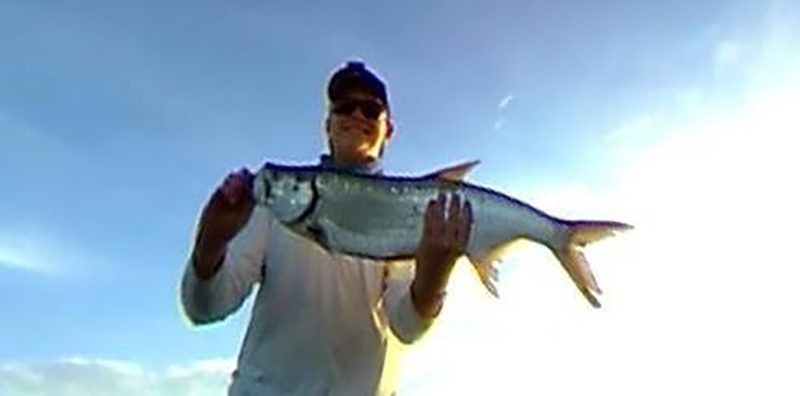 Kurt Boyken of Merritt Island FL with a nice tarpon!