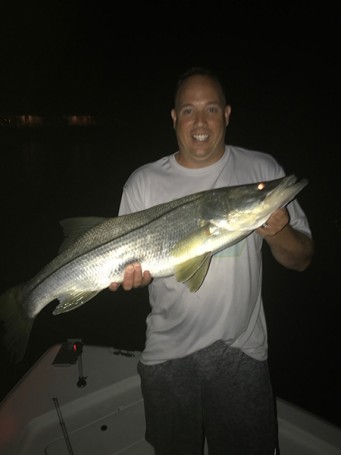 Josh Frank with a huge snook caught on a rapala at Sebastian Inlet fishing with Eric Ochipa way to go guys