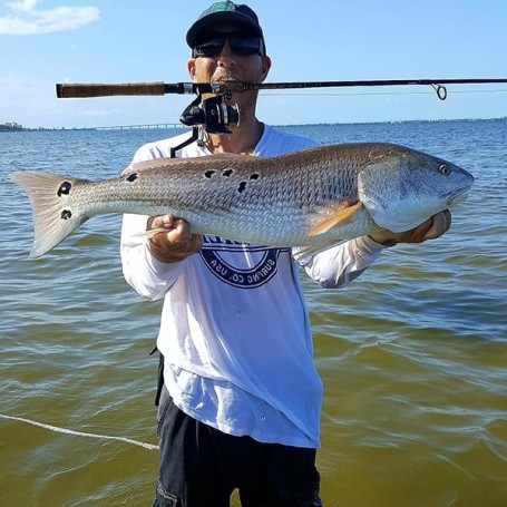 Michael Troso with a beautiful redfish