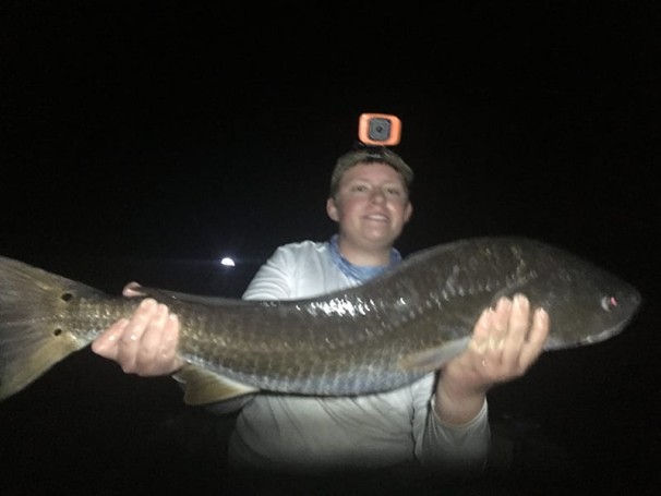 Kurt Boyken and an Indian River Red