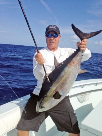 Stud blackfin tuna caught with
Nomad Fishing Charters.