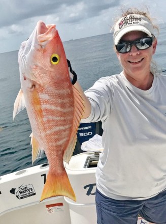 Big yellow eye snappers are snapping!