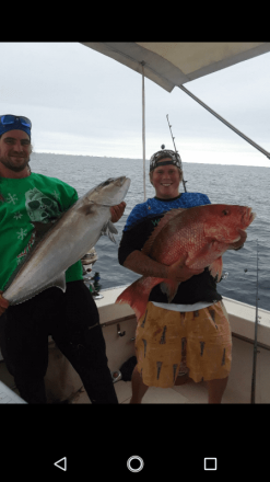 First red snapper !!