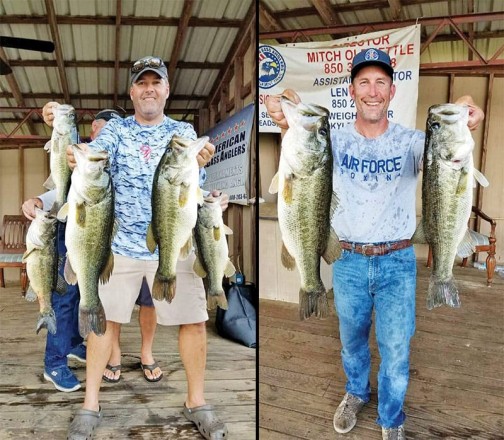 Chris Sabo and Mark O’Laughlin recently took 1st & 2nd respectively with 26 & 22 pounds in their club tourney. Lake Seminole is on FIRE!