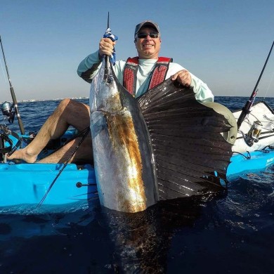 Kayak sailfish