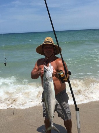 King fish on Melbourne Beach