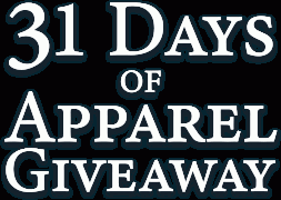 31 Days of Apparel Giveaway