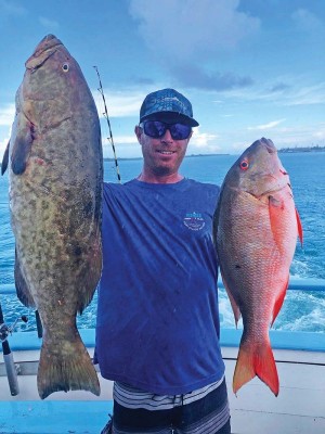 Fort Pierce gag grouper and mutton snapper