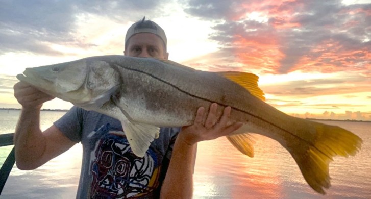 A 40-inch "On the Dot" Snook